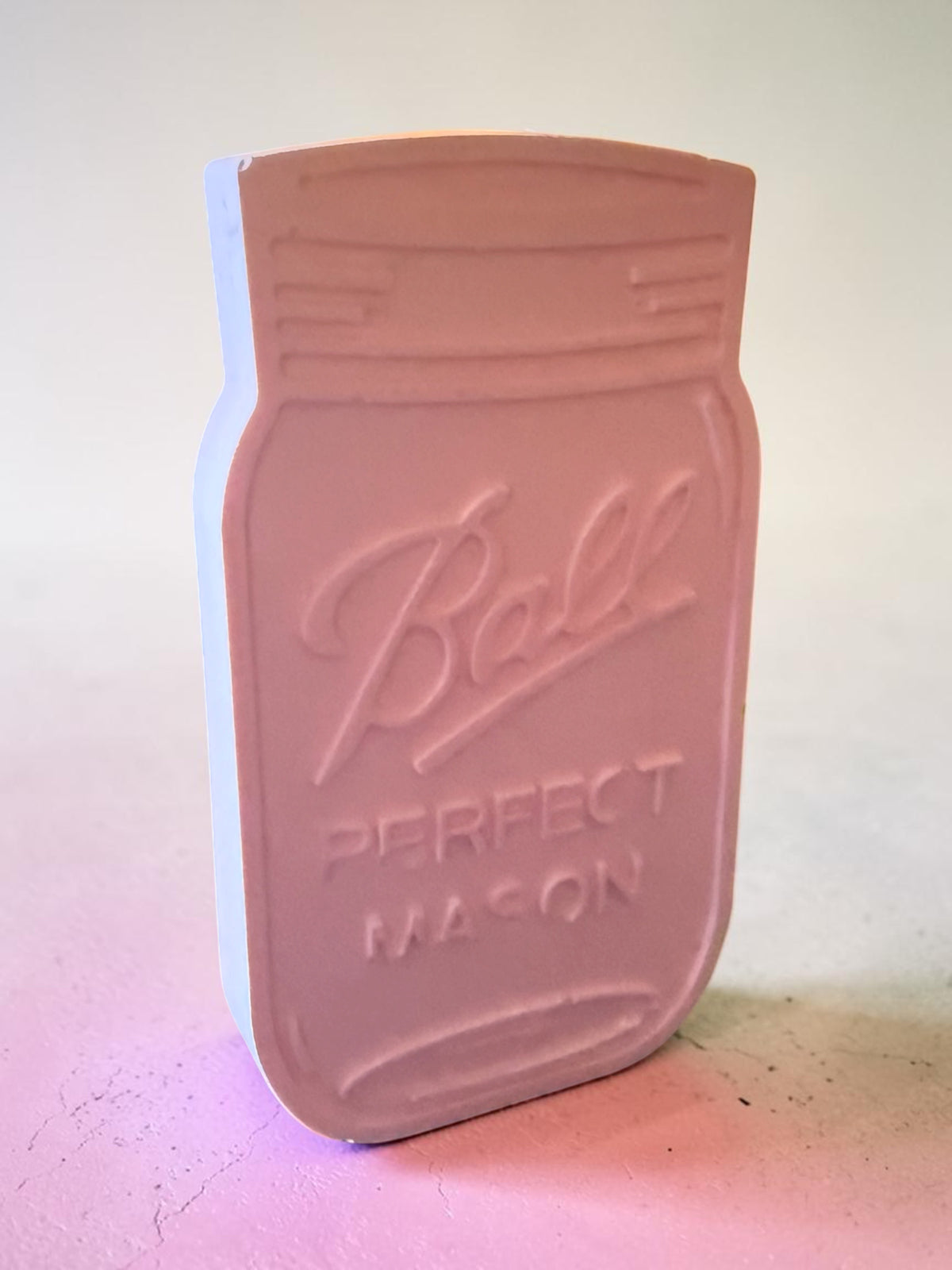 Pink Mason Plaster Plaque