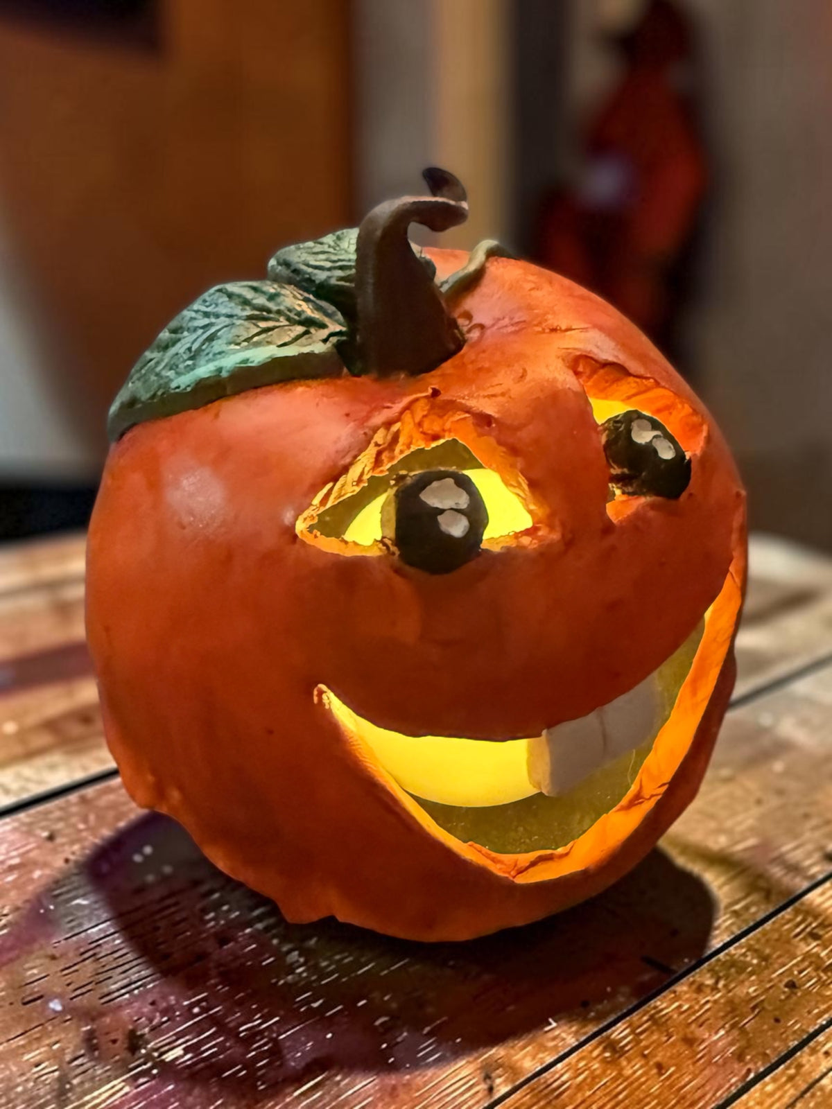 Bucktooth Bubba Pumpkin Luminary