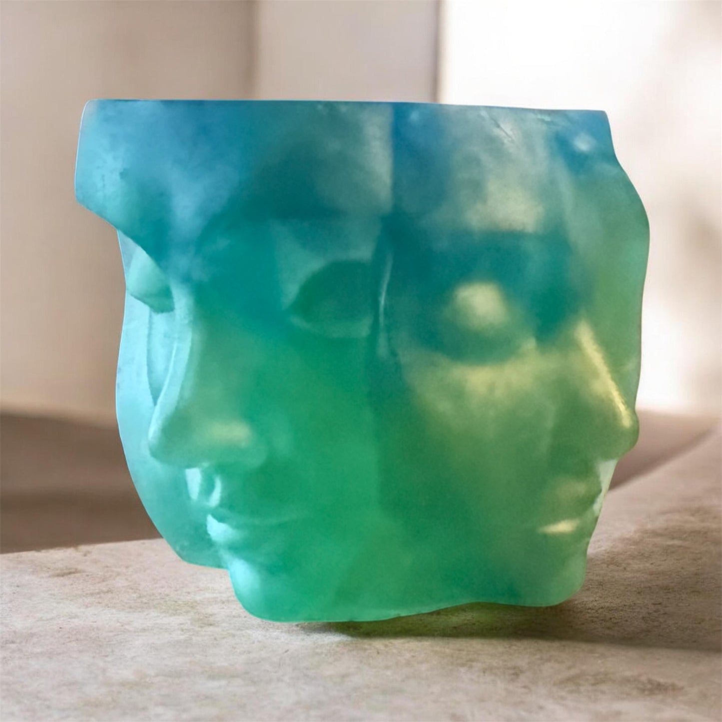 Faces in the Fog: Resin Vessel