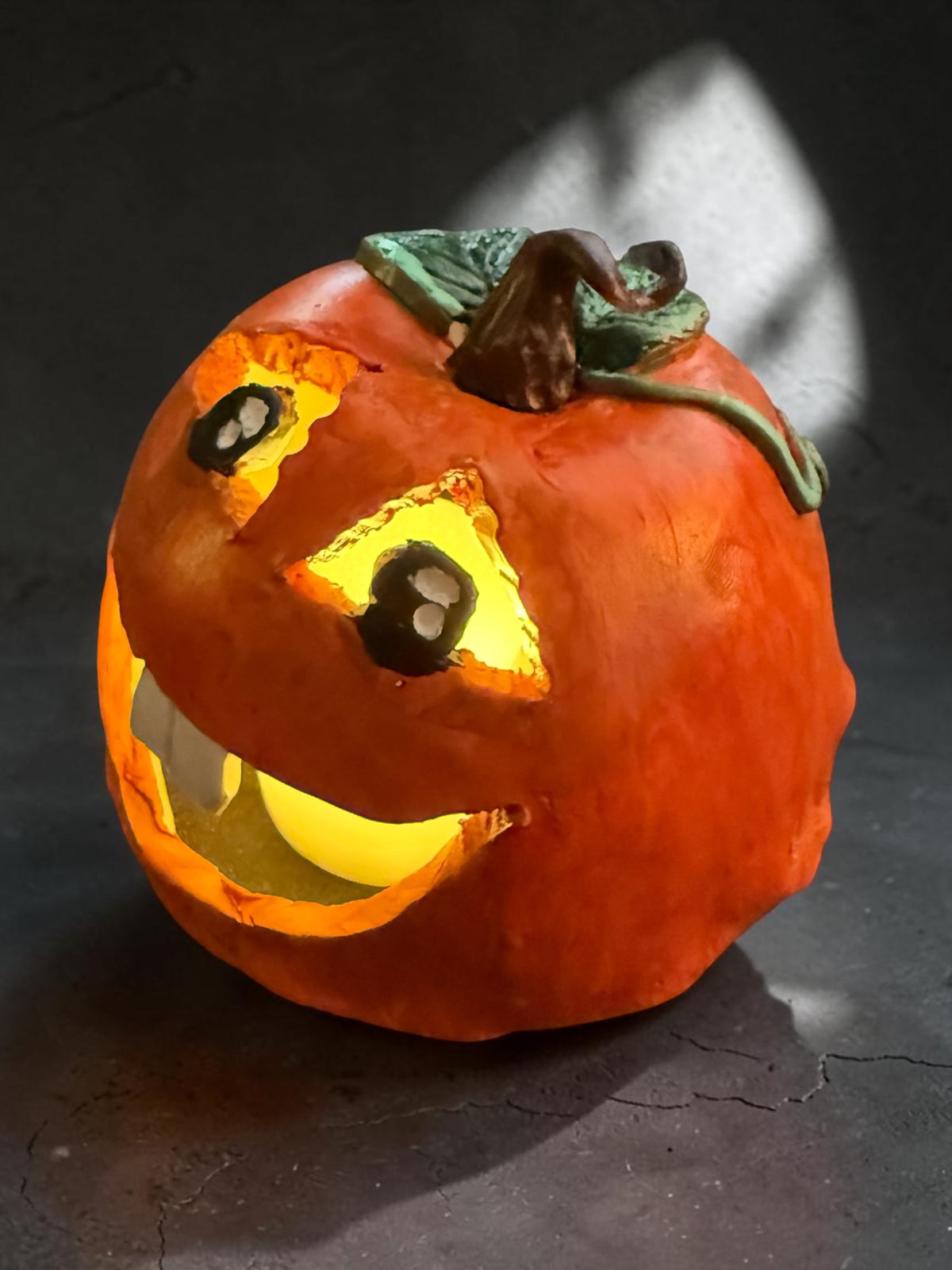 Bucktooth Bubba Pumpkin Luminary