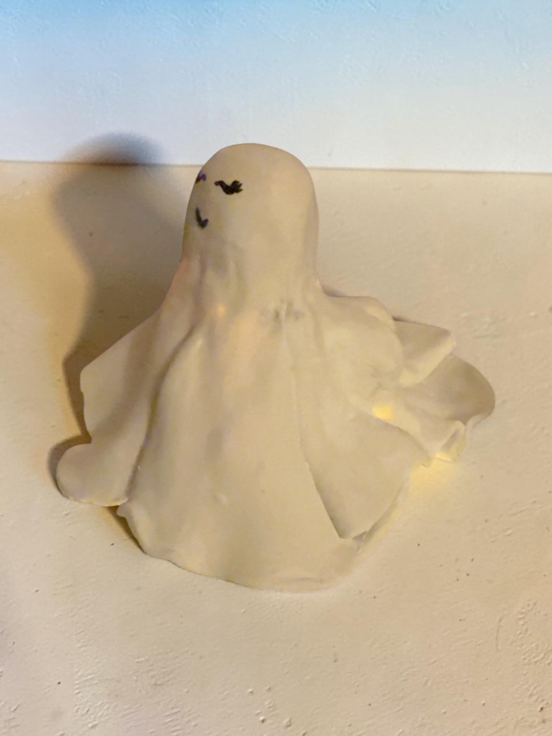 Clay Ghost Luminaries