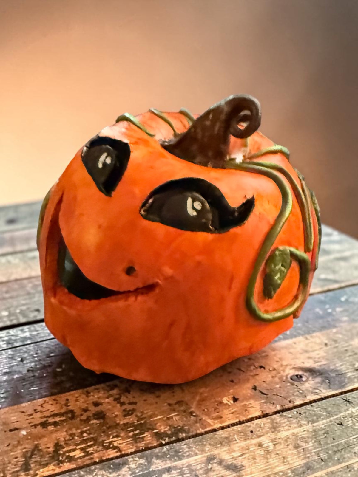 Lady Lashes Pumpkin Luminary