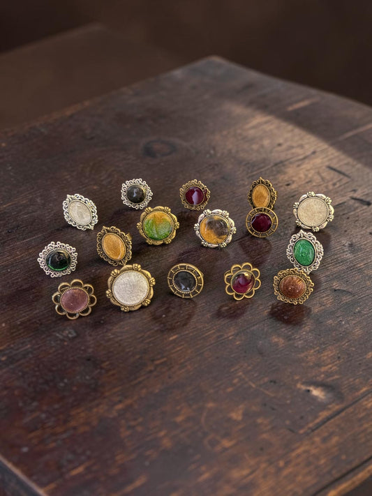 Mystery Resin Statement Rings
