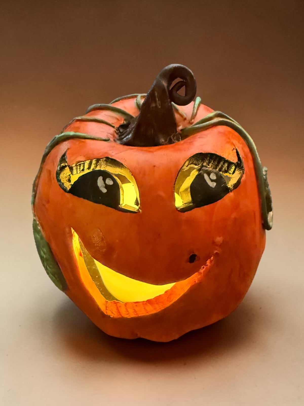 Lady Lashes Pumpkin Luminary