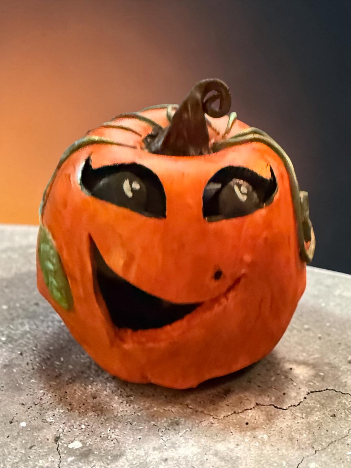 Lady Lashes Pumpkin Luminary