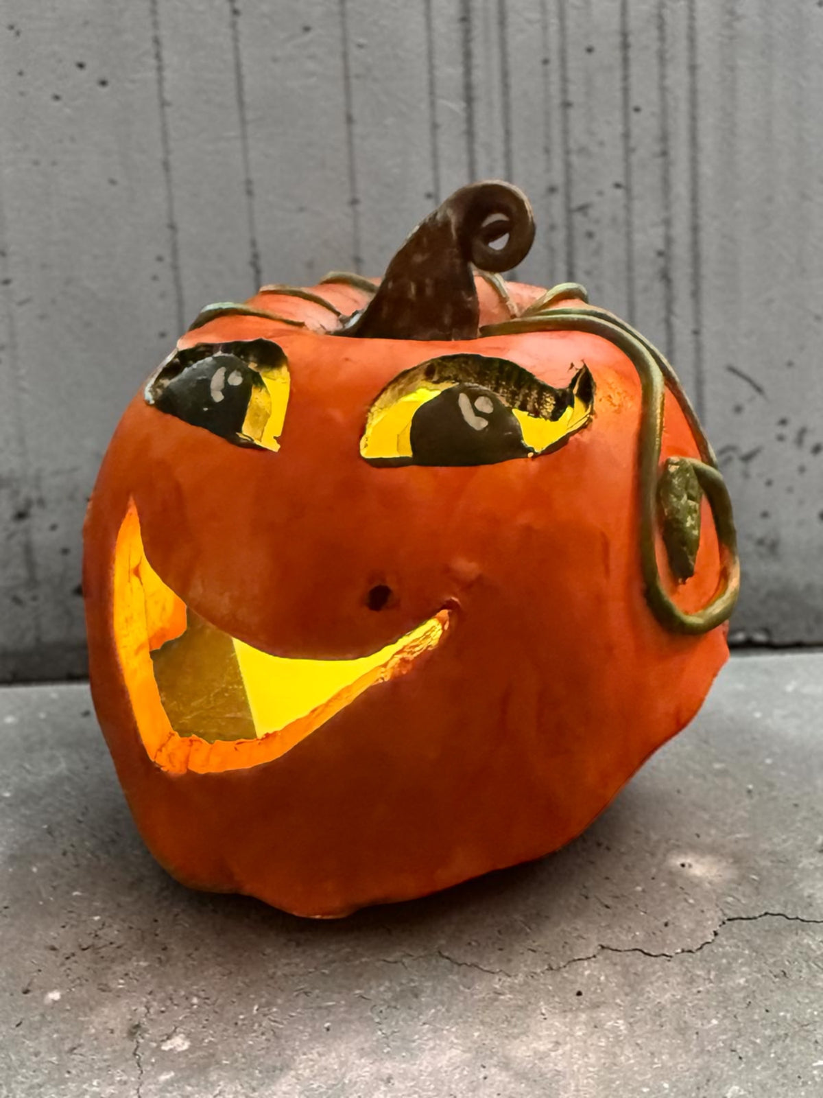 Lady Lashes Pumpkin Luminary