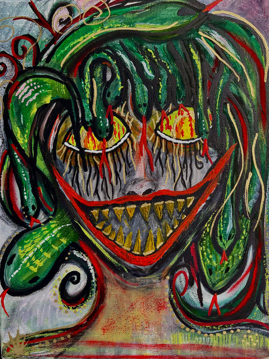 The Monster Smiles (Green)
